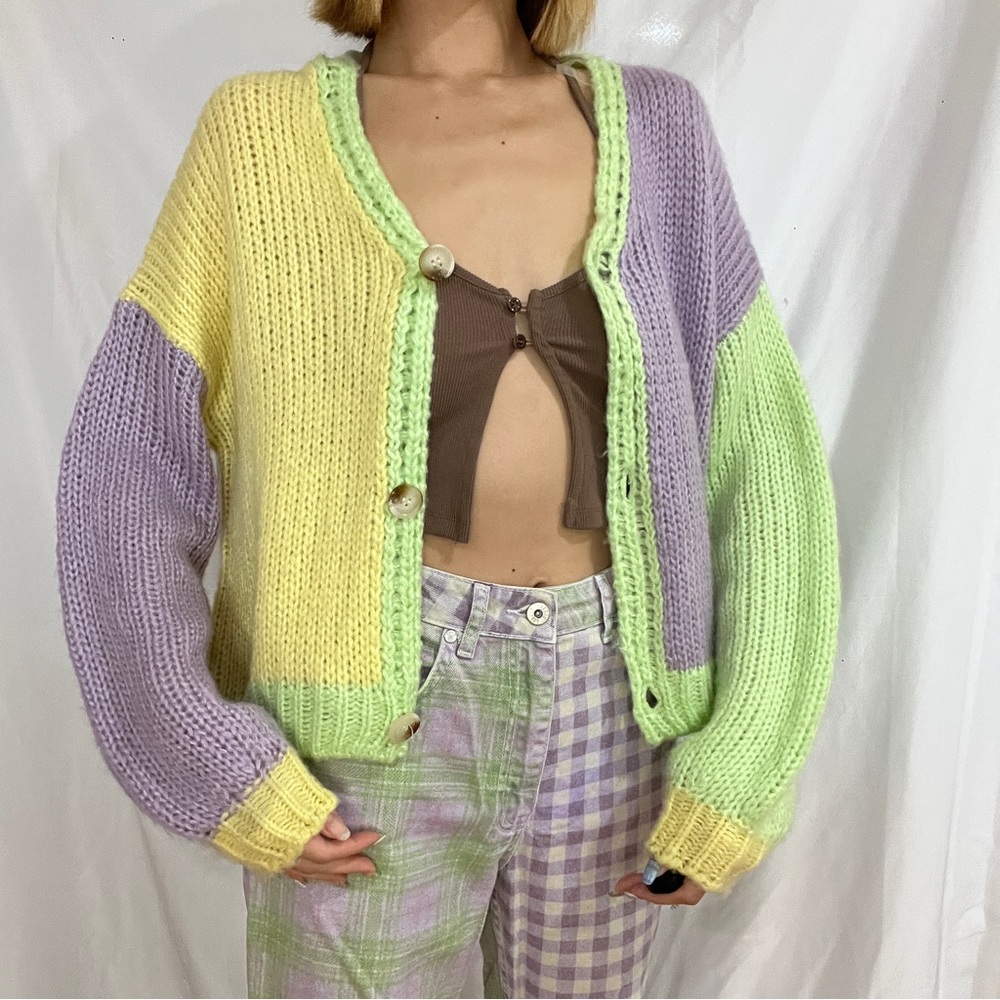 Peppermayo - Write Your Name Knit Cardigan - Multi